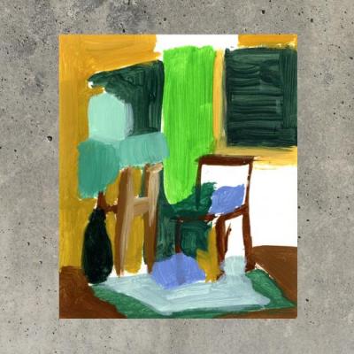 Nature morte, Acrylique, BA Lagny, 11/2010